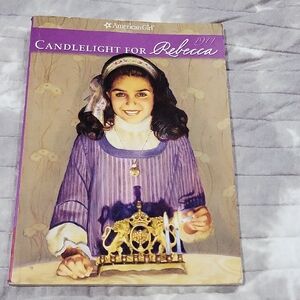 American Girl Candlelight for Rebecca Book - Purple Cover